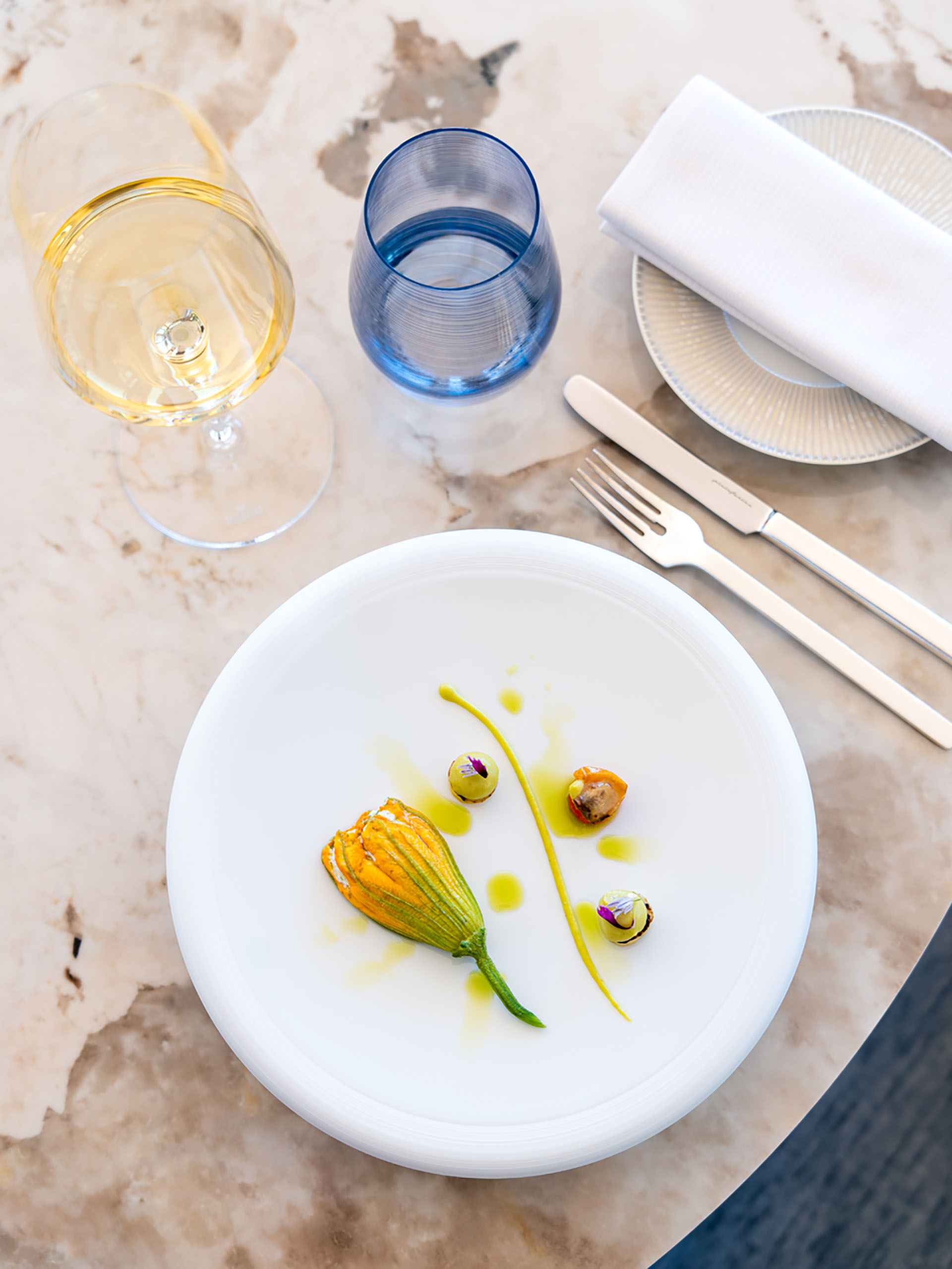 Menu Gourmet L’or Bleu