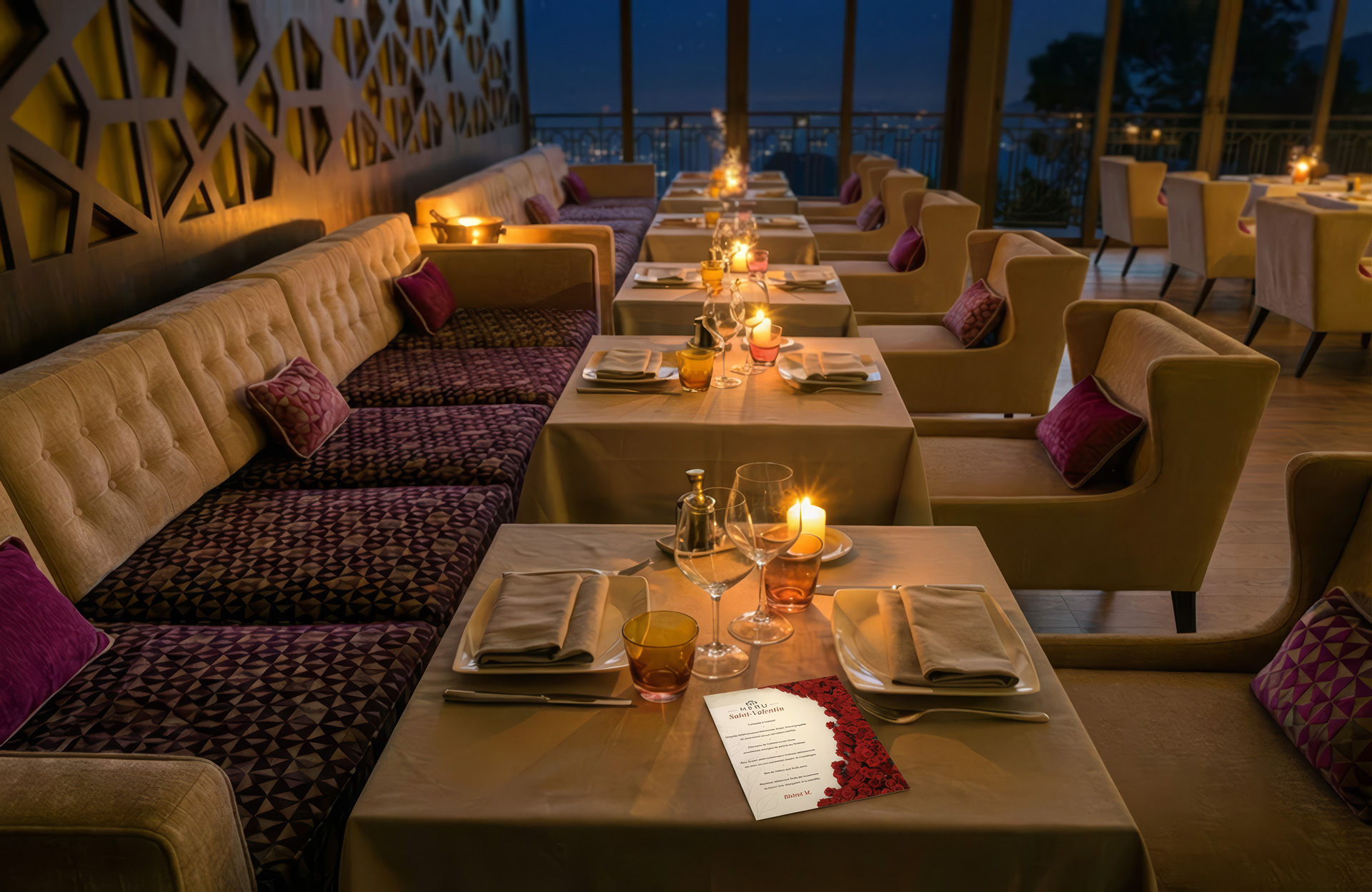 Menu Saint-Valentin 2026