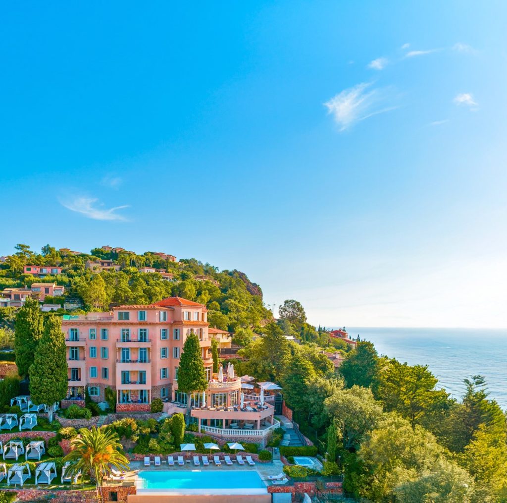 Tiara Miramar Beach Resort sur la Côte d'Azur, vue panoramique
