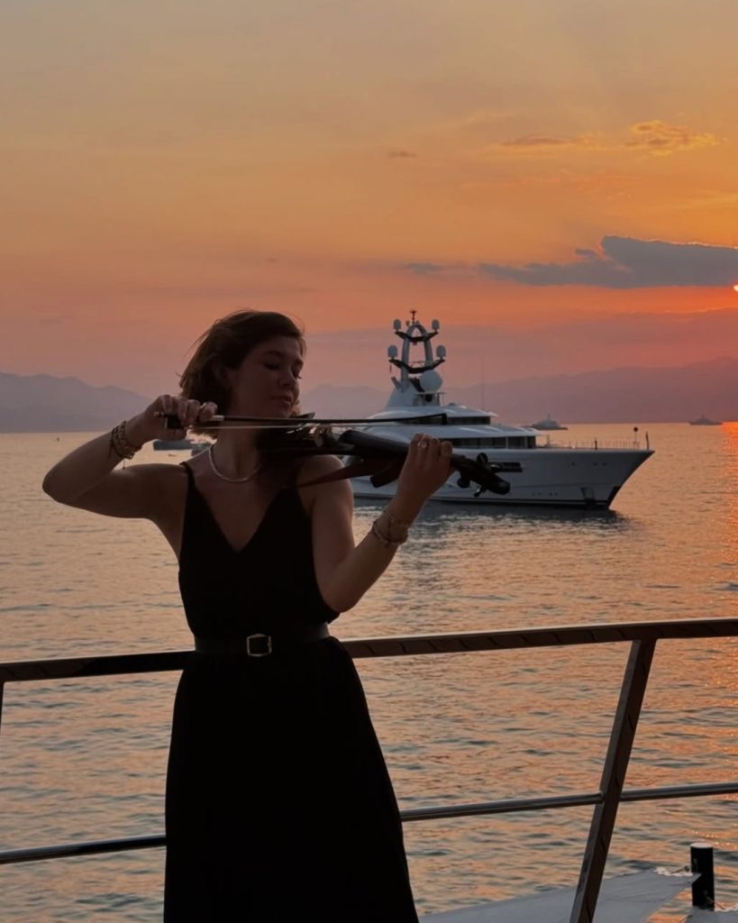 Marta violoniste théoule sur mer