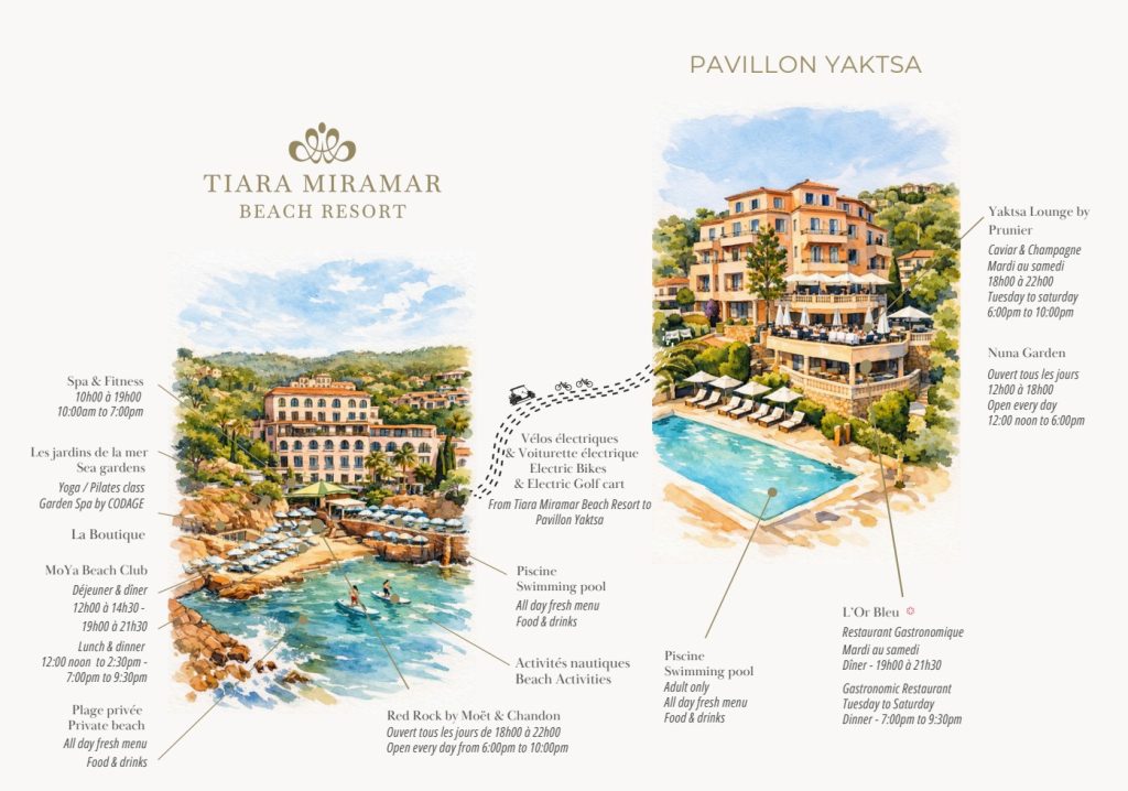 Plan du Tiara Miramar Beach Resort